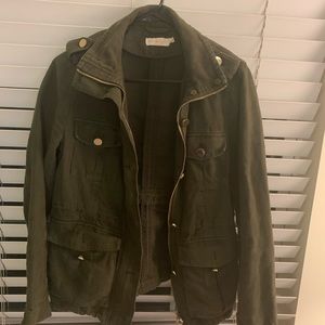 Tory Burch green jacket